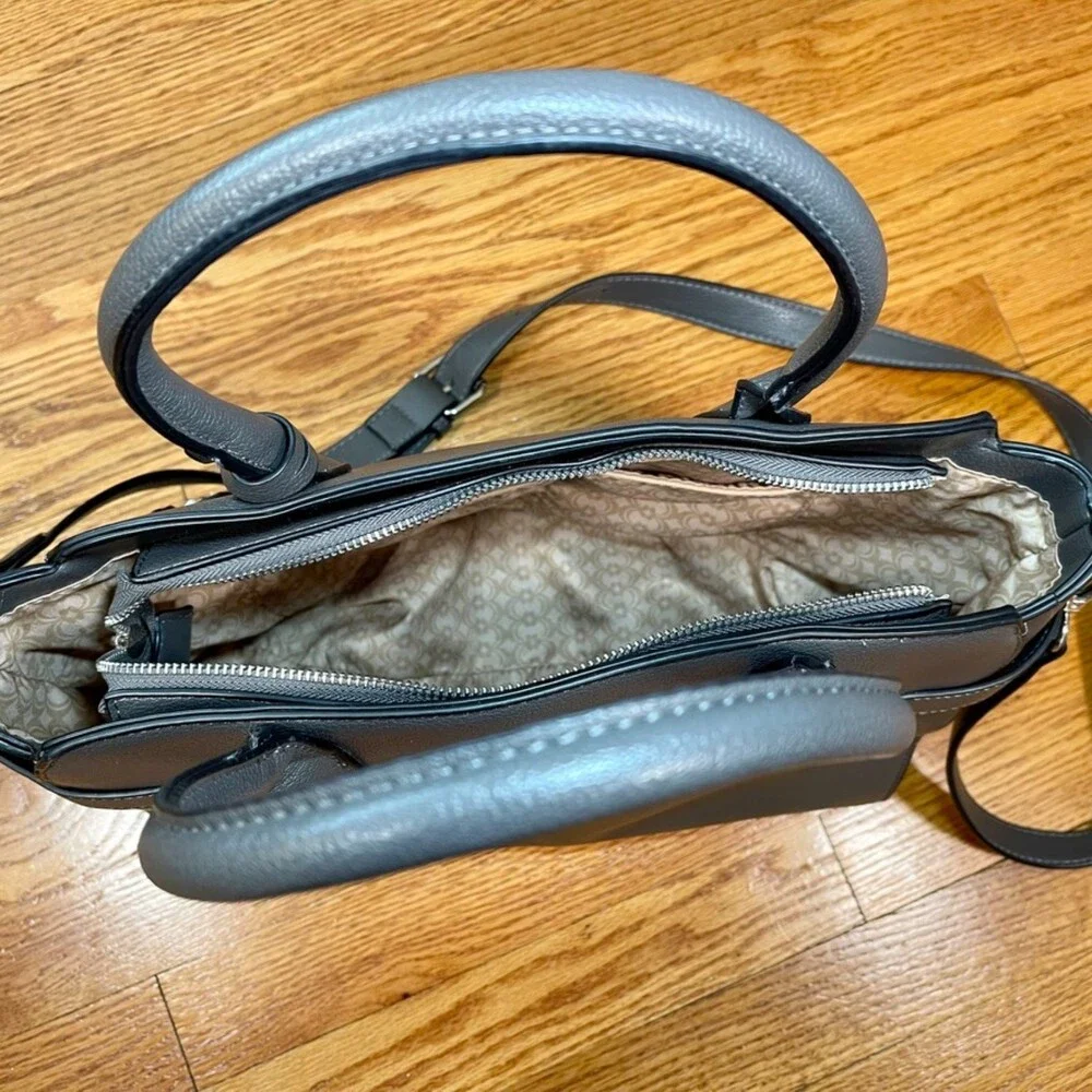 Charming Charlie | Gray Vegan Leather Tote